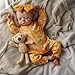ADFO Lifelike Reborn Baby Dolls 20 inch Realistic Newborn Real Life Baby Girl Dolls Soft Full Body Vinyl Girl Baby Dolls with Clothes and Toy Gift for Kids Age 3 - Image 4