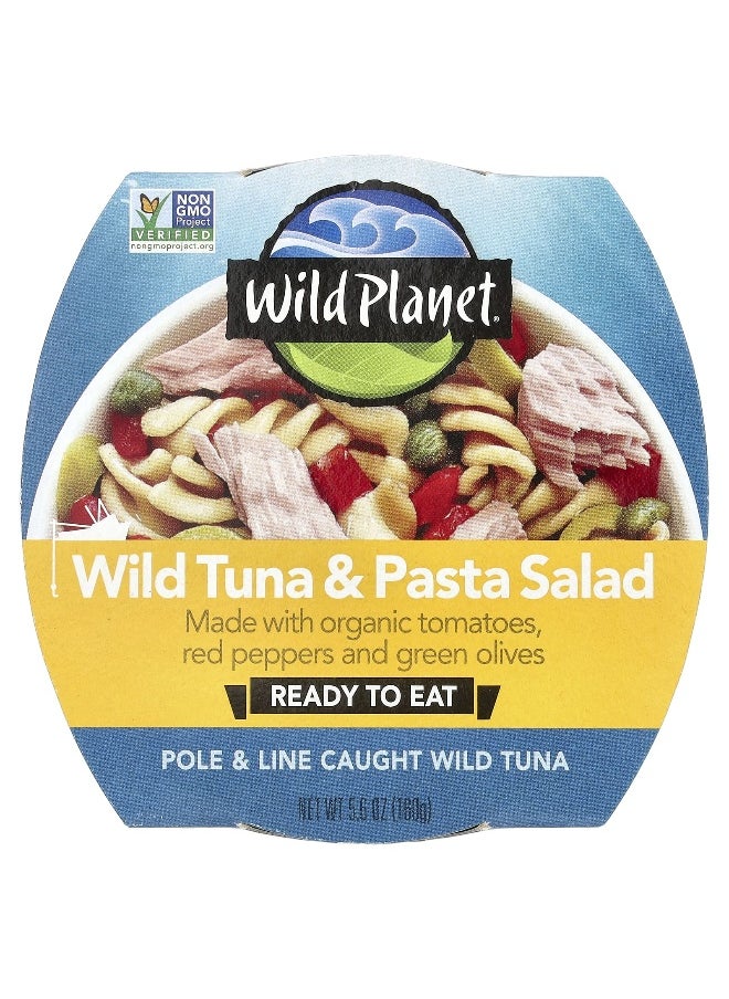 Wild Planet Wild Planet, Wild Tuna & Pasta Salad, 5.6 oz (160 g)  - Image 1