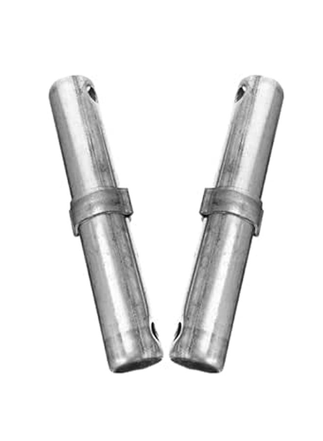 2pcs 36mm Scaffolding Connector Pins Coupling Locking Rods Spring Retainer - Image 1