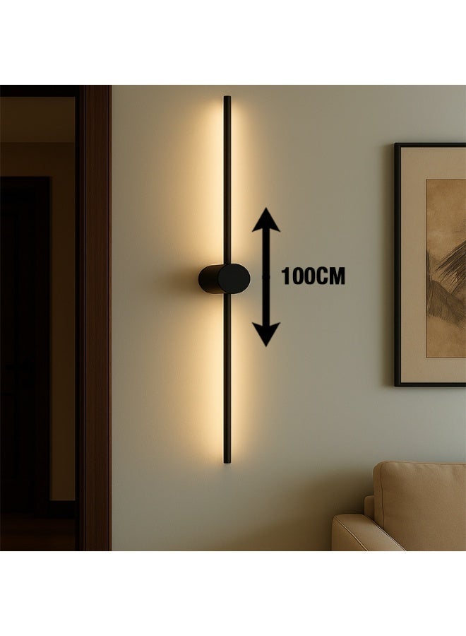 NERFA Modern Wall Light – 100cm – 3 Colors LED (White / Warm Yellow / Cream) - Image 1