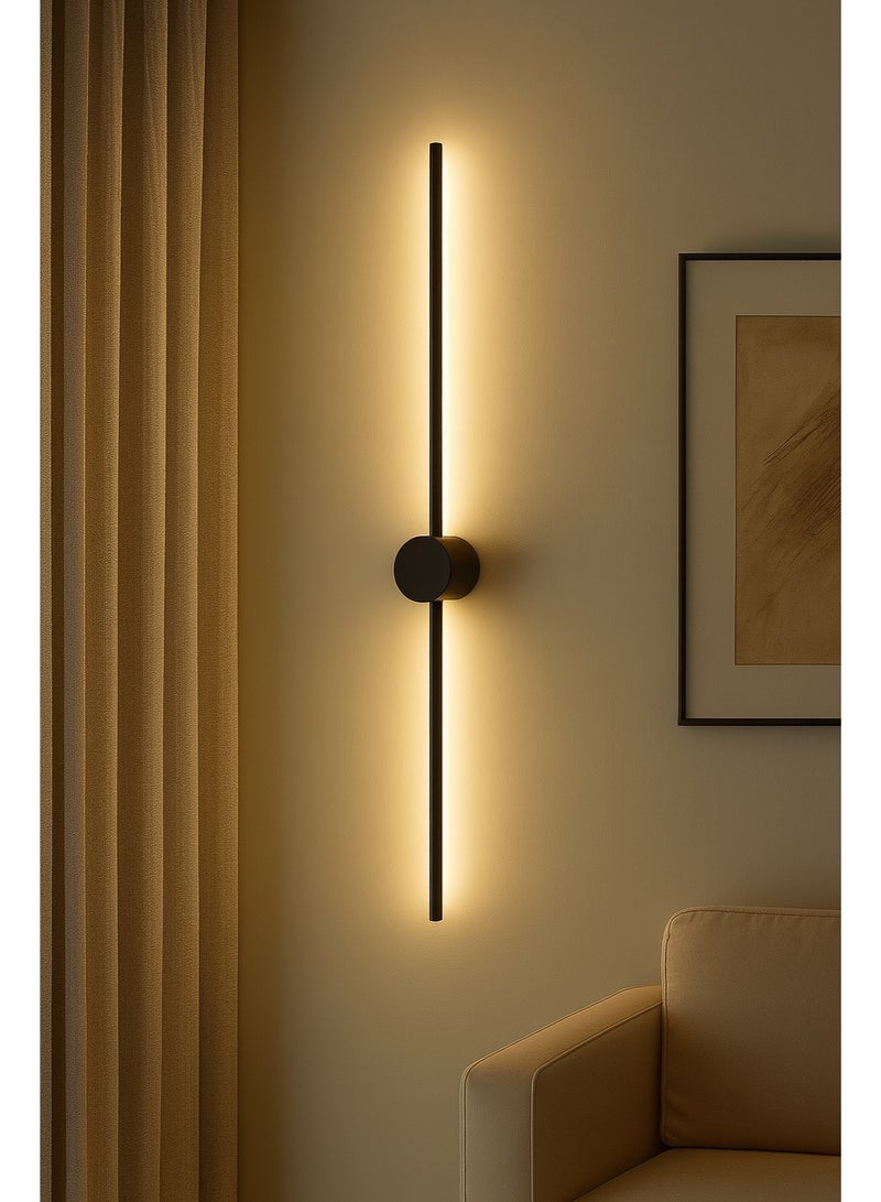 NERFA Modern Wall Light – 100cm – 3 Colors LED (White / Warm Yellow / Cream) - Image 2