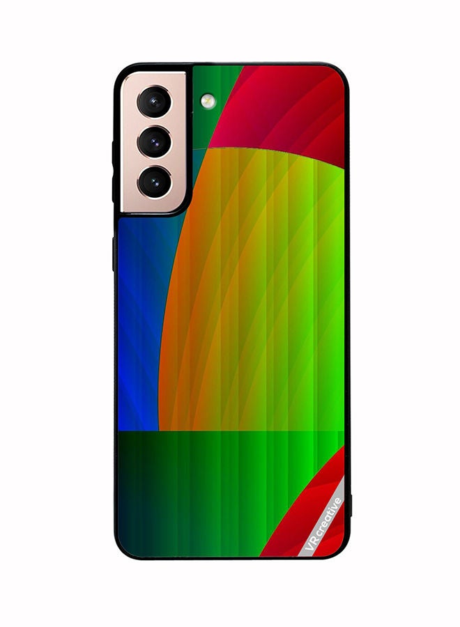 VR CREATIVE Protective Case Cover For Samsung Galaxy S21 Plus 5G Pattern Design Multicolour - Image 1