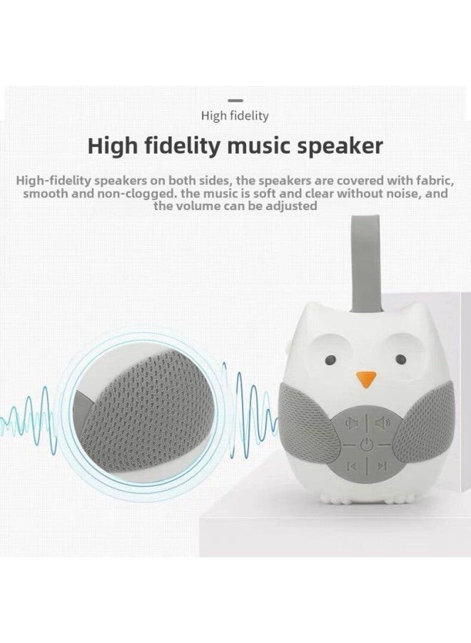 Newborn Infant Soothing Sleep Sleeping White Noise Bed Hanging Owl Music Player Toy-Color:Owl  Packing Quantity 72 - Image 4