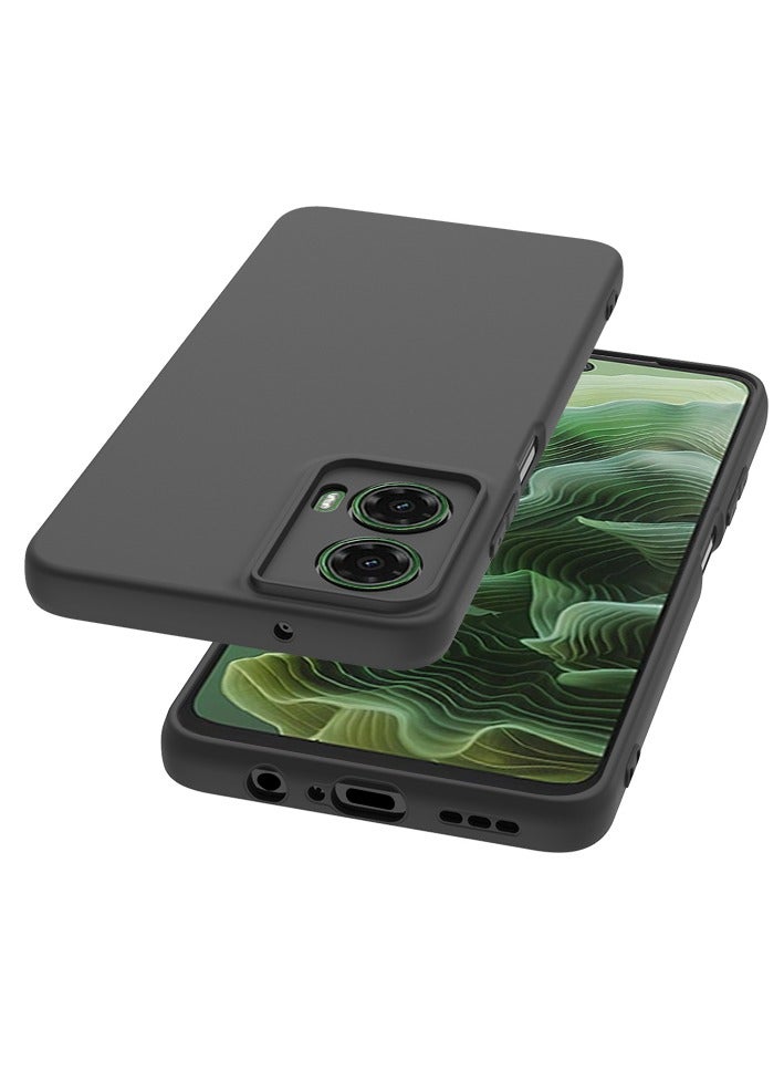 【1+1+1 مجموعات】غطاء لجهاز موتورولا موتو G35 وواقي شاشة وحامل حلقة مغناطيسي من مادة البودينغ المجمدة غلاف TPU مع واقي شاشة زجاجي مقسى، حامل حلقة مناسب لجذب مغناطيسي للسيارة - Image 3