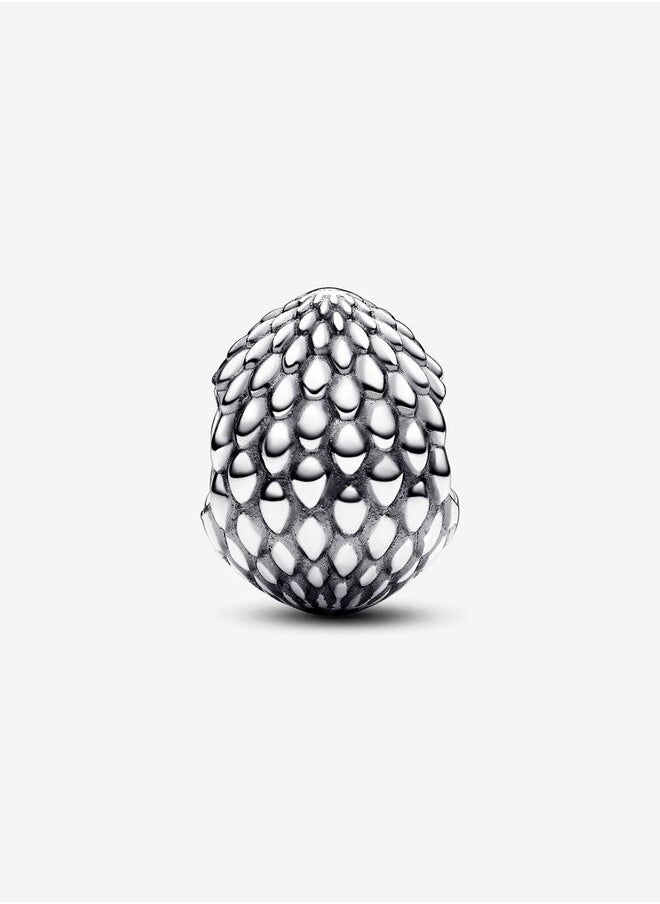 Chomel - 925 Sterling Silver Game of Thrones Sparkling Dragon Egg Charm for Pandora Moments Women's Bracelet 792962C01 - Image 1
