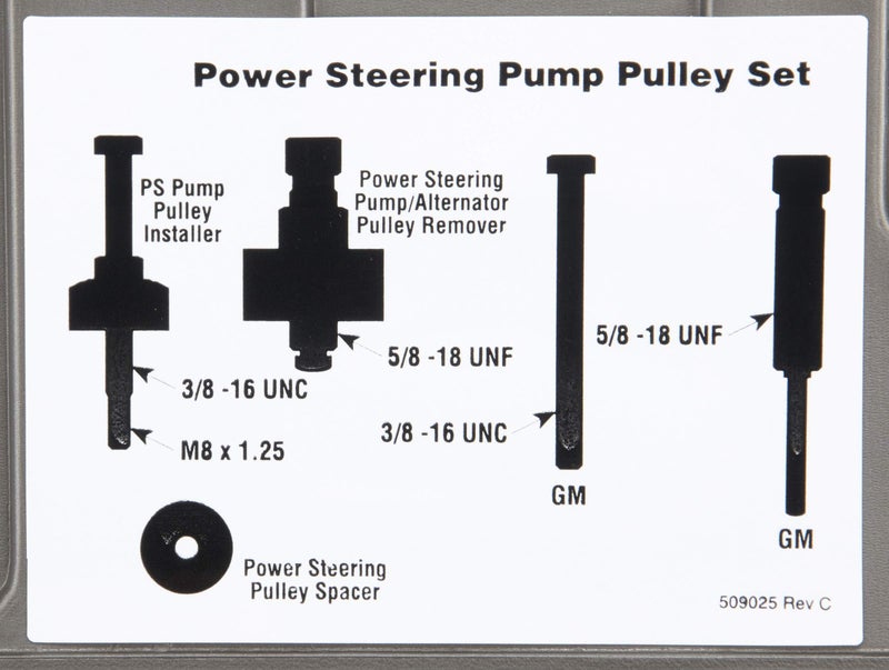 OTC Tools 4530 Power Steering Pump Pulley Service Set - Image 3