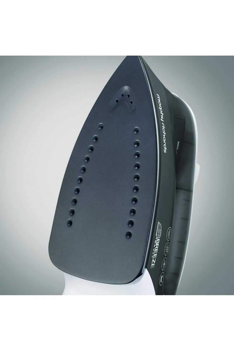 morphy richards Breeze 2600W Steam Iron – Grey- 100g Steam Shot, 45g Constant Steam, 350ml Tank, Anti-Scale/Auto Shut-Off/ Effortless Crease Removal/ Smooth & Safe. - Image 5