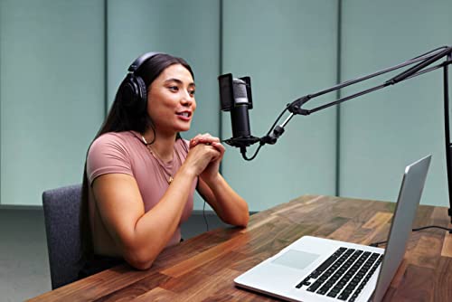 Mackie EM-Series, Large Diaphragm USB Condenser Microphone with Headphone Output and Mute (EM-91CU+), Black - Image 2