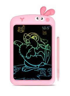 Excefore Kids Toys 10.5" LCD Writing Tablet for Boys and Girls Toddler Educational Boy Dinosaur Toys Age 2-7 Drawing Tablet for 2-7 Year Old Boys Girl Gift (Pink Rabbit)  - Image 1