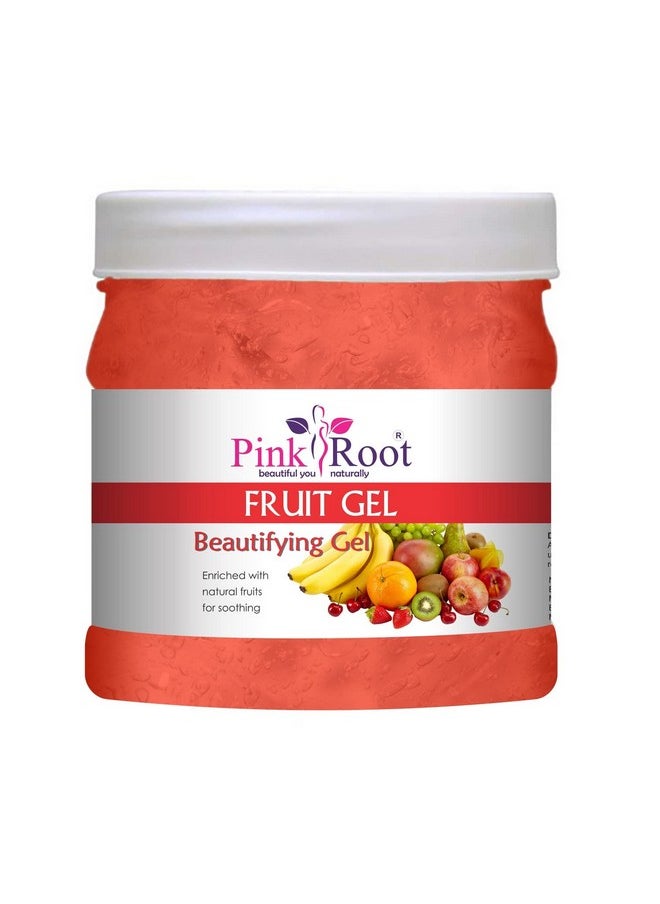 Pink Root - Pink Root Fruit Gel 500gm with Saffron Scrub 500gm - Image 1