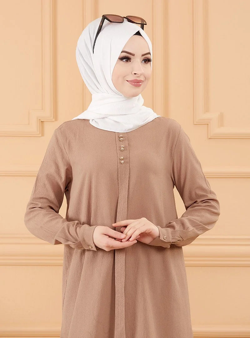 Tofisa Tunic&pants Double Set - Mink -