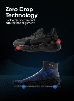 Frido Barefoot Sock Shoes, Barefoot Shoes For Men & Women, Training Gym Shoes, Wide Toe Box & Zero Drop Design, Extra Stability & Shapefit Tech, Water Resistant Sole, Hand Washable  - Image 4