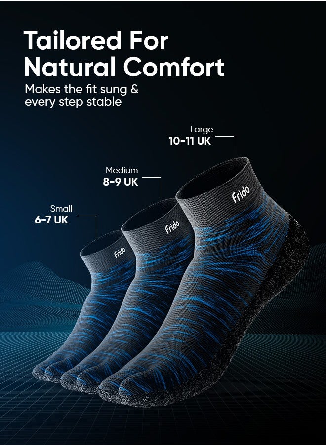 Frido - Barefoot Sock Shoes, Barefoot Shoes For Men & Women, Training Gym Shoes, Wide Toe Box & Zero Drop Design, Extra Stability & Shapefit Tech, Water Resistant Sole, Hand Washable - Image 1