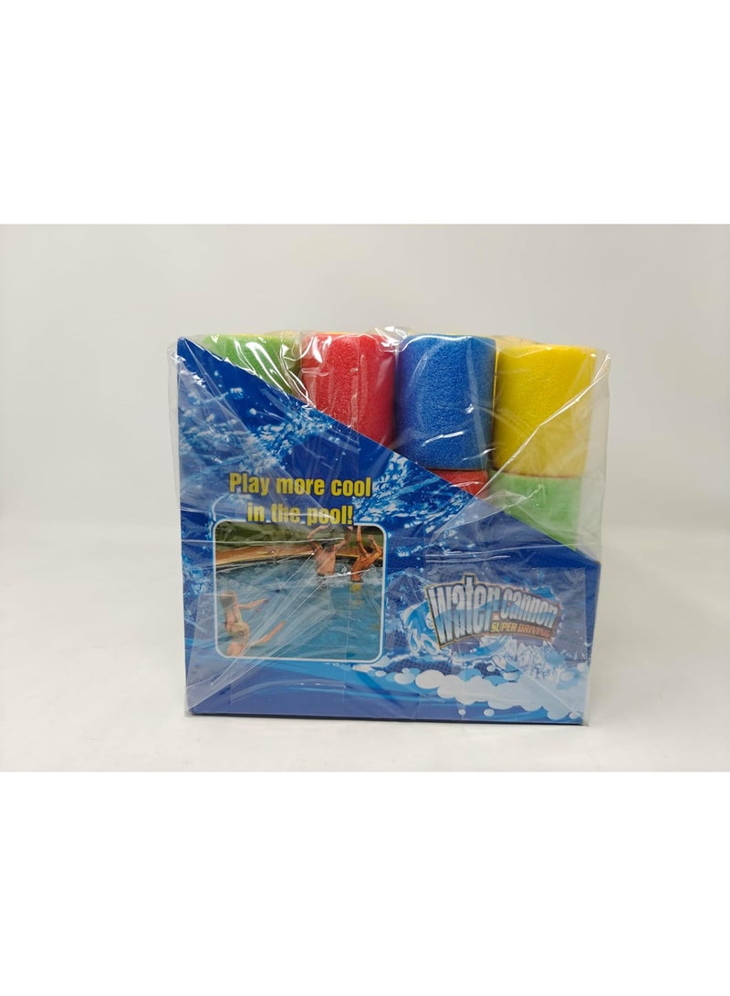 مسدس مياه فوم للأطفال مقاس 15 سم – لعبة مائية مطاطية آمنة للأولاد والبنات – مثالي للبحر والمسبح وحفلات الصيف (ألوان متعددة) - Image 5