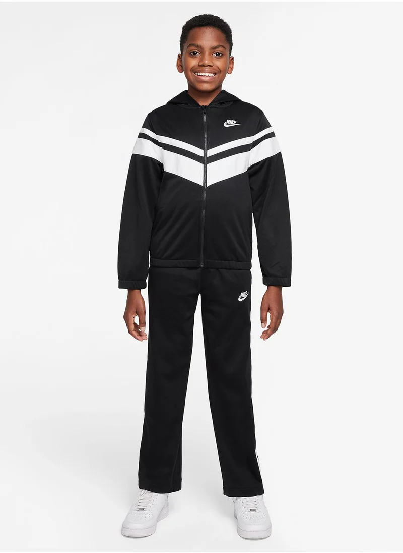 نايكي Kids Dri-Fit Mixed Material Track Suit