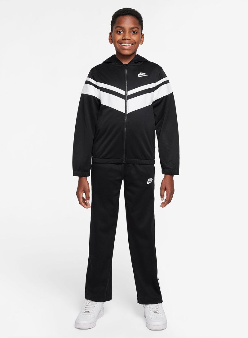 Nike Kids Dri-Fit Mixed Material Track Suit - Image 1
