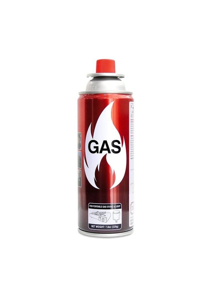 PAMCHAL 24-Piece Butane Gas Cartridge, 220g Gas Canister 