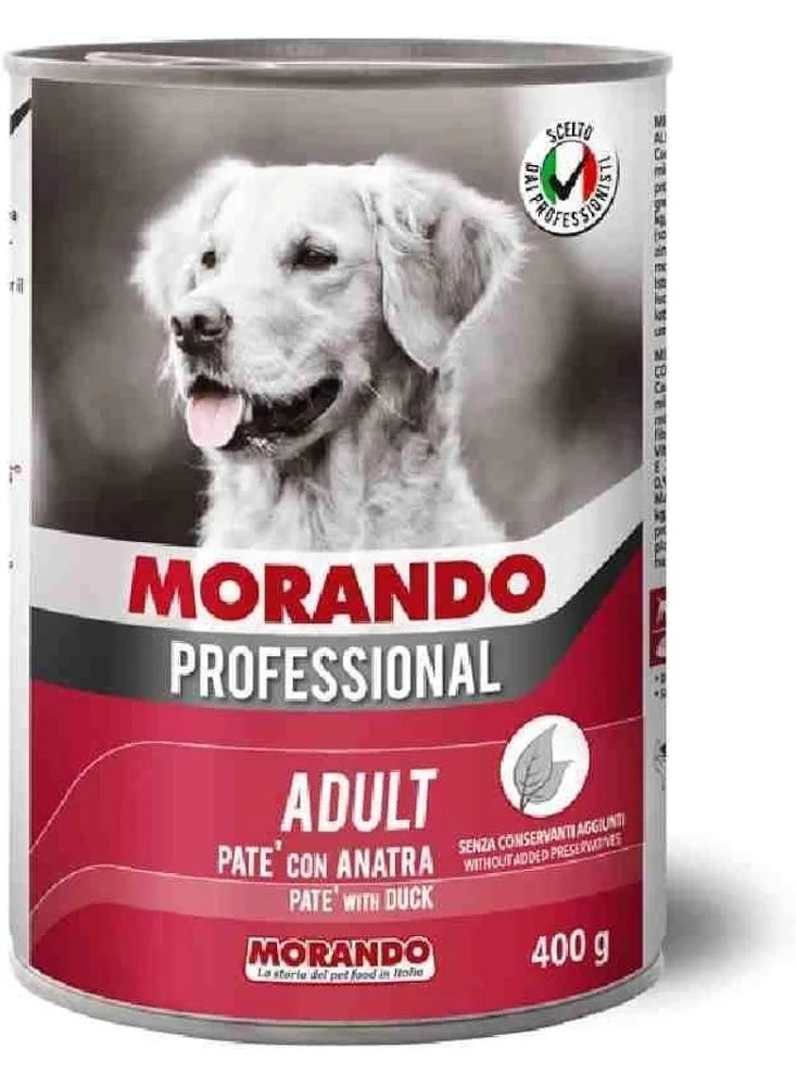 Morando Professional Patè With Duck For Dog 400g Bundle 6 cans - Image 2