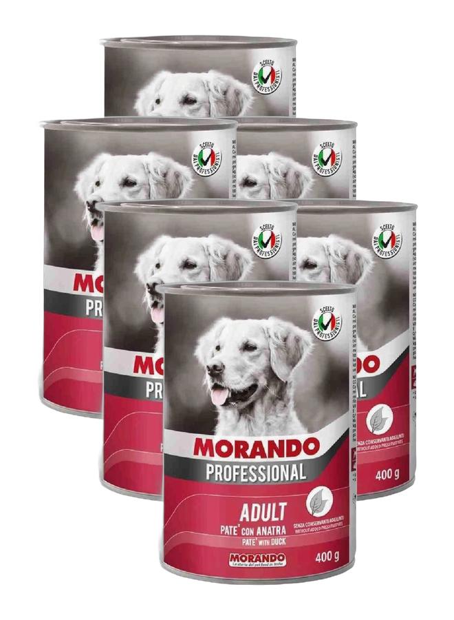 Morando Professional Patè With Duck For Dog 400g Bundle 6 cans - Image 1