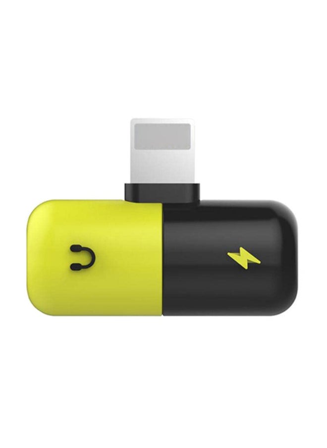 Generic - Dual Lightning Adapter for iPhone, Supports Charging and Audio - Image 1