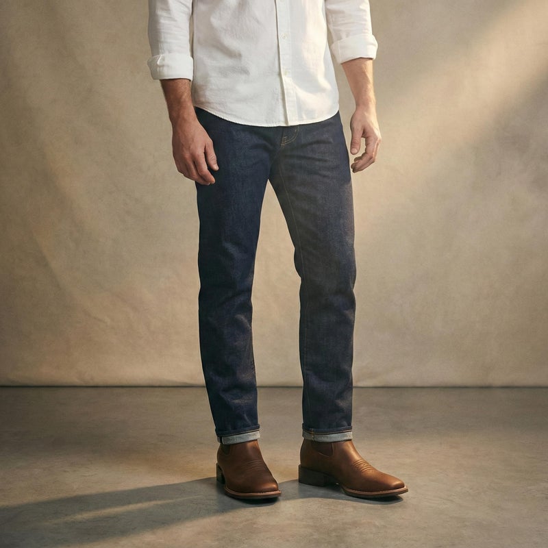 SUREWAY Western Cowboy Boots for Men,Square Toe Casual/Work/Chukka Boots, Ankle Length Classic Comfort Oxford Style Footwear - Image 3