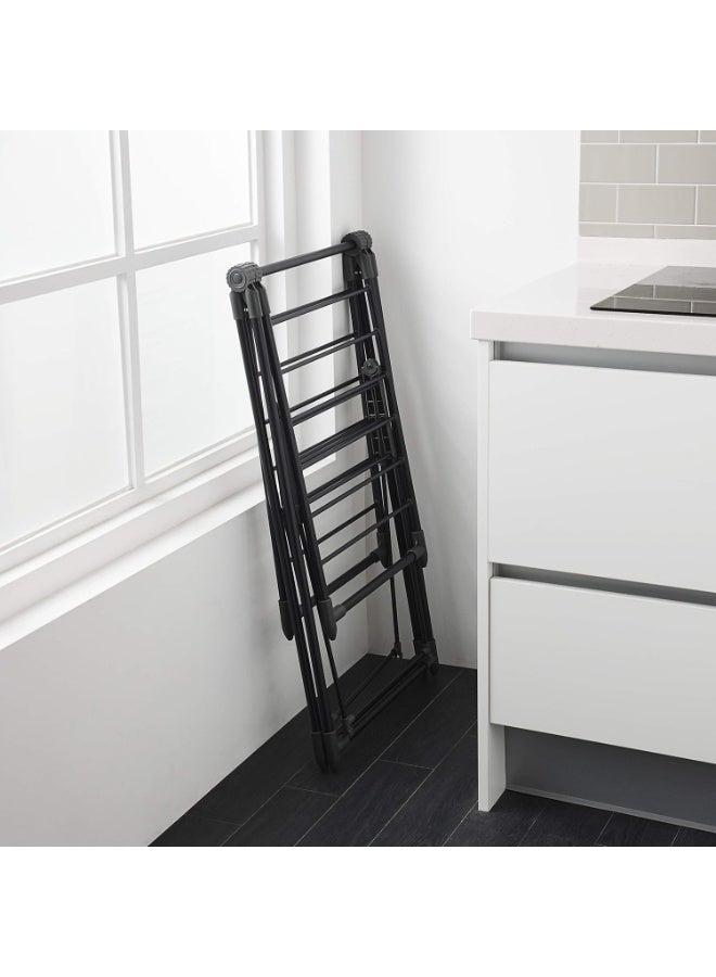 LOCK & LOCK Strong Laundry Drying Rack Durable Foldable Black 157X 61X 100 Cm - Image 5