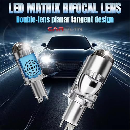 SORAX U2 LED Lens Headlight, 60W, 28000LM White Light are Available or Low And High Beam Light Universal For Cars & BIkes - Image 2