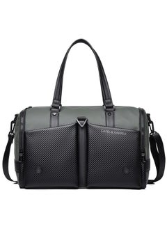 Catei Karrui Large Capacity Portable Travel Duffle for Men and Unisex Multifunctional Business Shoulder Bag Gym Handbag with Side Shoe Pocket in Separation of Wet and Dry(Green)  - Image 1