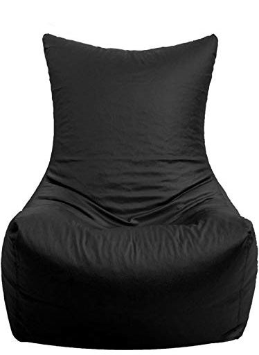 caddyFull caddyFull XXL Bean Bag Chair Without Beans Black 