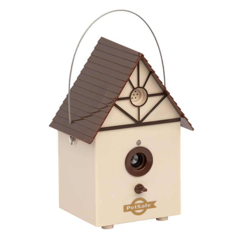 PetSafe PetSafe Outdoor Ultrasonic Bark Control - Viral on TikTok - No Barking Deterrent for All Dog Sizes - Up to 1/4 Acre Coverage - Weatherproof - Great for Backyards - Bird House Design  - Image 1