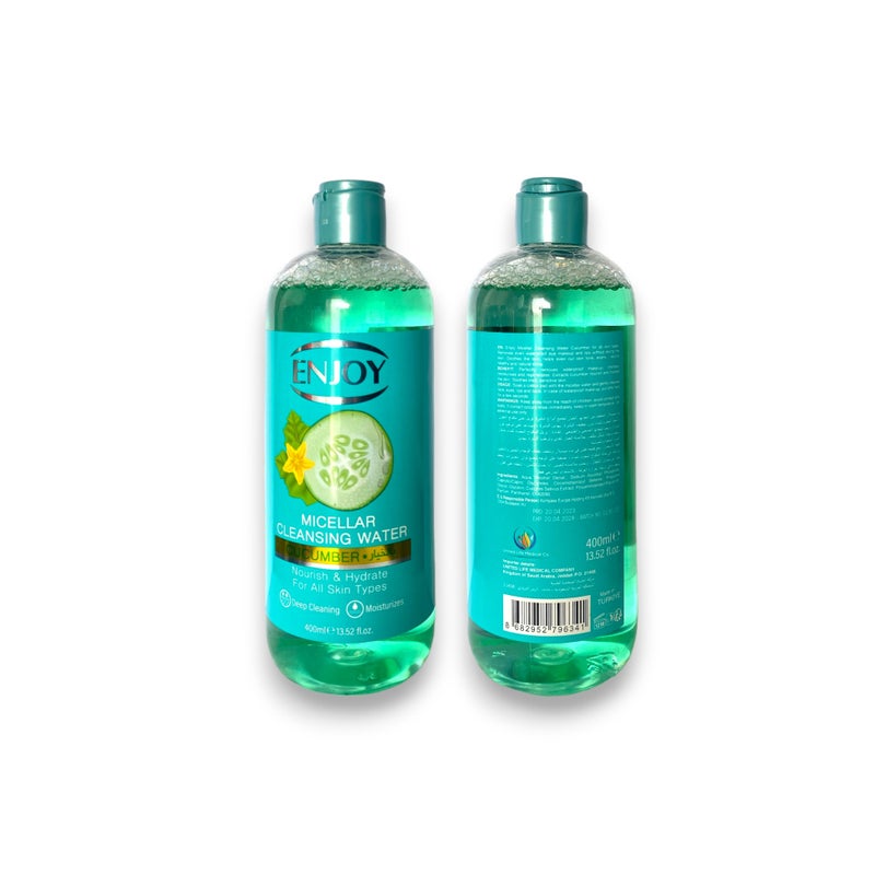 Enjoy Facial Miceller Cucumber 400 Ml - Image 2