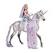 Breyer مجموعة حرية خيول بريير تويلة مونسون حجر القمر يونيكورن سحري ونموذج راكب BFS10653 - Image 4