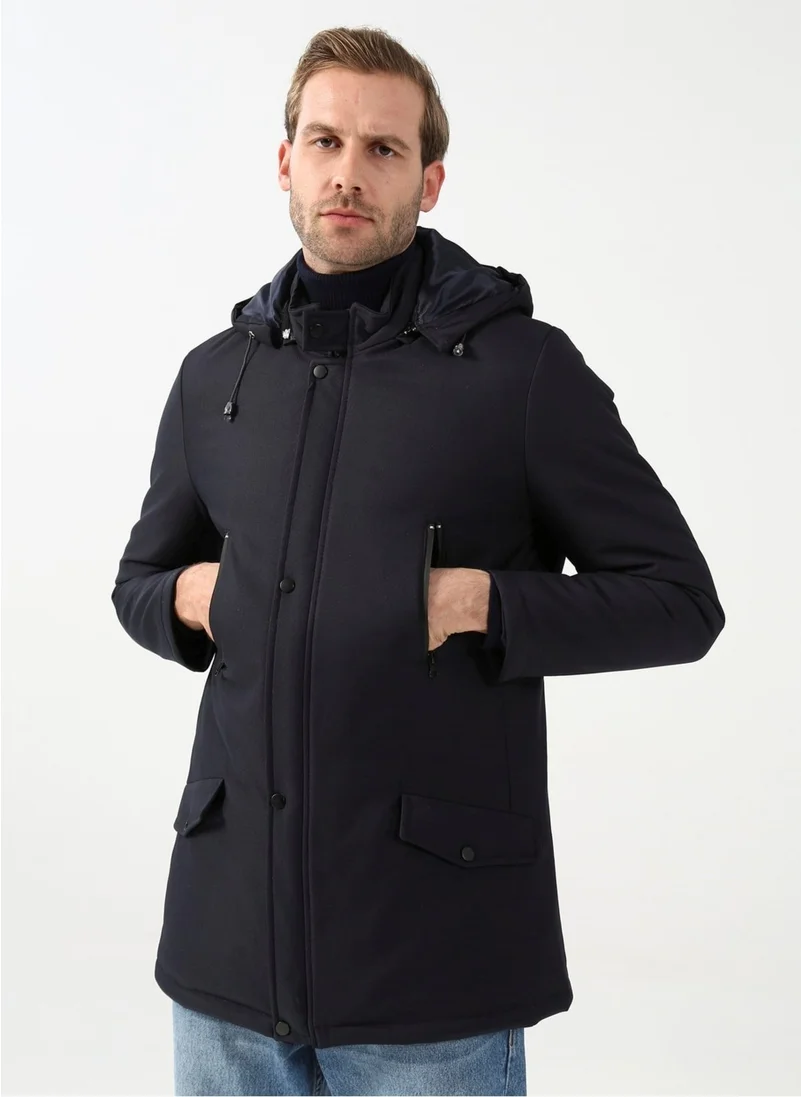 Süvari Suvari Navy Blue Men's Coat MN2008700265