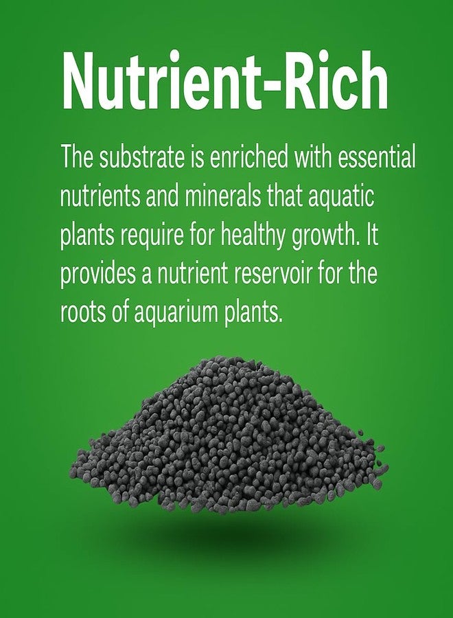 تربة أحواض السمك VAYINATO® Amazon Soil (عبوة 1 لتر) - تربة غنية بالعناصر الغذائية لنمو النباتات، تحافظ على درجة الحموضة، سهلة الاستخدام، مناسبة لتنسيق أحواض السمك، مثالية لروبيان المياه العذبة والنباتات المائية - Image 4