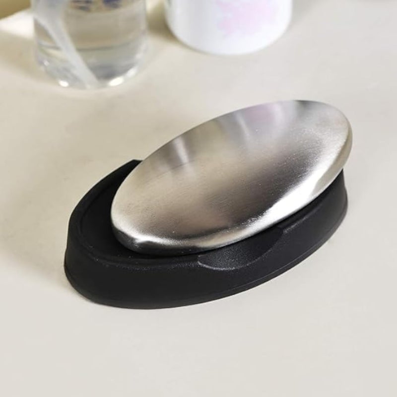 Metal Soap Anti-Odor - Hygiene Magic to Remove Strong Odors After Cooking Like Herring and Fessikh Thoughtful Design Keeps Its Strength for a Long Time, with Holder|From Generic