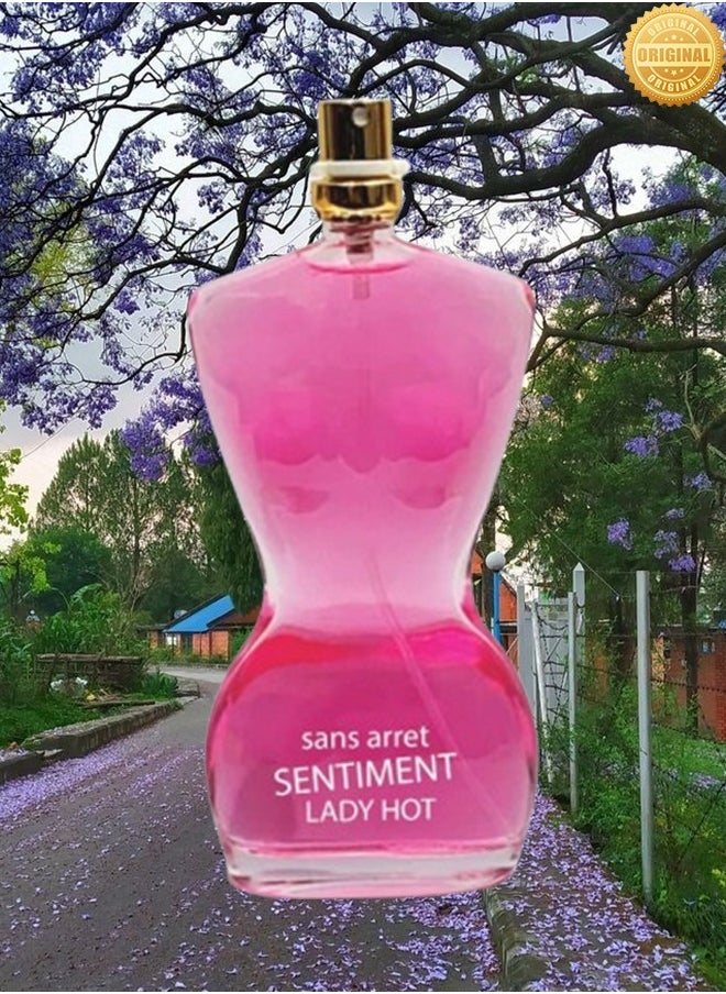 LADY BELLA Sans Arret Sentiment Lady Hot Perfume EDP 100ml  - Image 2