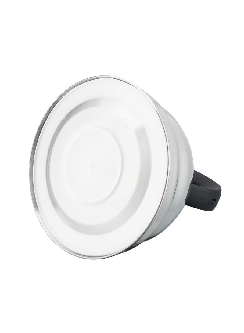 Cuisine Art Cuisine Art CLARA 201 Stainless Steel Whistling Tea Kettle 2.5L, Silver, Mirror Polish, Fixed Nylon Handle, Satin Interior, Fast Boiling, Suitable for use on all stove tops  - Image 4