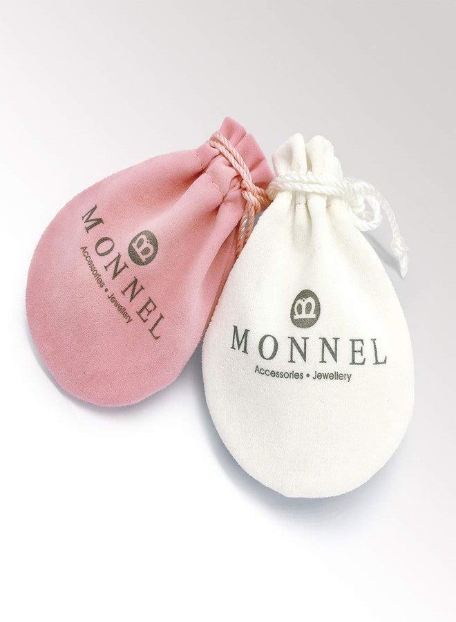 Monnel Bling Clear Crystal Snowflake Keychain Key Ring With Velvet Bag MZ860-1 - Image 3