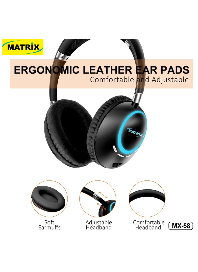 MATRIX MX58 Bluetooth headphone  - Image 2