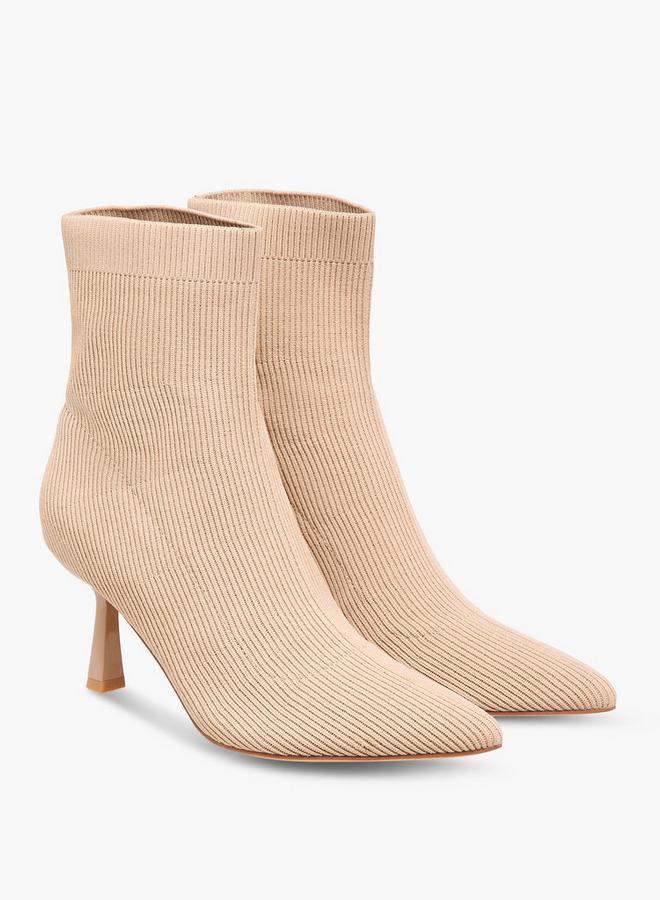 Celeste Women's Slip-On Ankle Boots with Stiletto Heels - Image 3