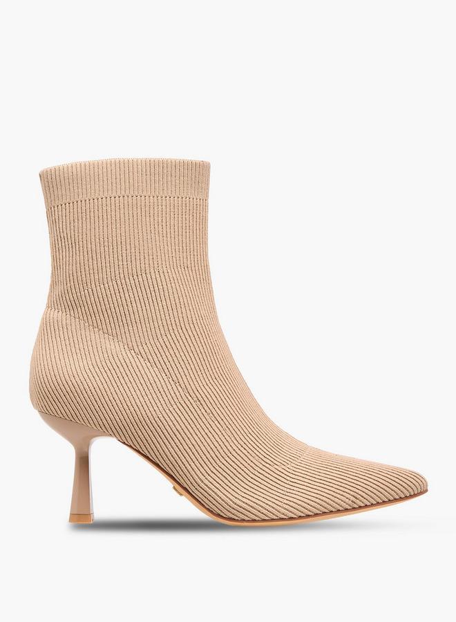 Celeste Women's Slip-On Ankle Boots with Stiletto Heels - Image 1