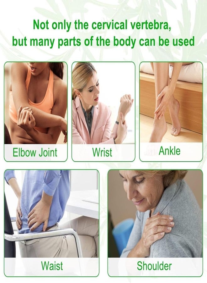 PAXCOO Herbal shoulder Pain Relief Patches Arthritis Inflammation Patch Sticker Instant Relief from shoulder Joints shoulder Pain Relief Products Natural Wormwood Extract Patch for shoulder - Image 3