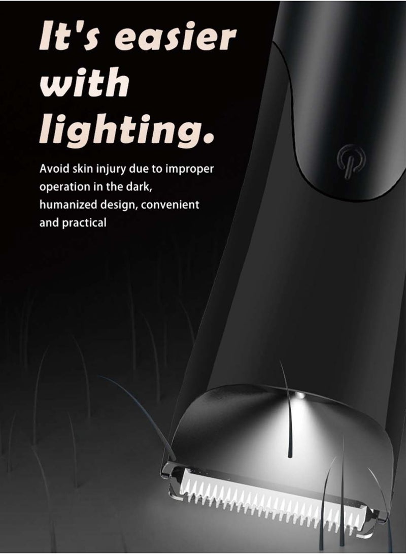 Body Trimmer for Men, Men Grooming for Body,Electric Trimmer,Body Shaver Groomer Safe Shaver Rechargeable Waterproof Wet/Dry - Image 2