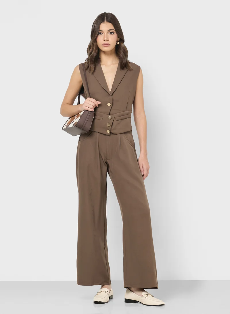 ايلا Tailored Vest & Pant Set