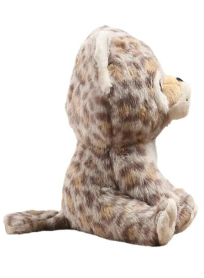 STRIDERS دمية نمر قطيفة ناعمة من ستريدرز للأطفال | حيوان محشو لطيف للأطفال | نمر غابة ناعم ومريح للعناق للبنات والأولاد | قطيفة ناعمة وآمنة لوقت اللعب - Image 2