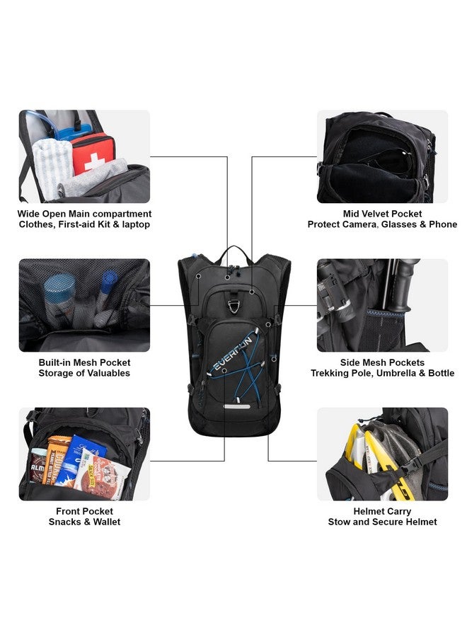 إيفر فن حقيبة ظهر ترطيب Everfun بسعة 18 لترًا مع مثانة مياه 2 لتر حقيبة ظهر مائية للمشي لمسافات طويلة للنساء والرجال حقيبة ترطيب معزولة وخفيفة الوزن مع مساحة تخزين للمشي لمسافات طويلة وركوب الدراجات والجري والمهرجانات - Image 2