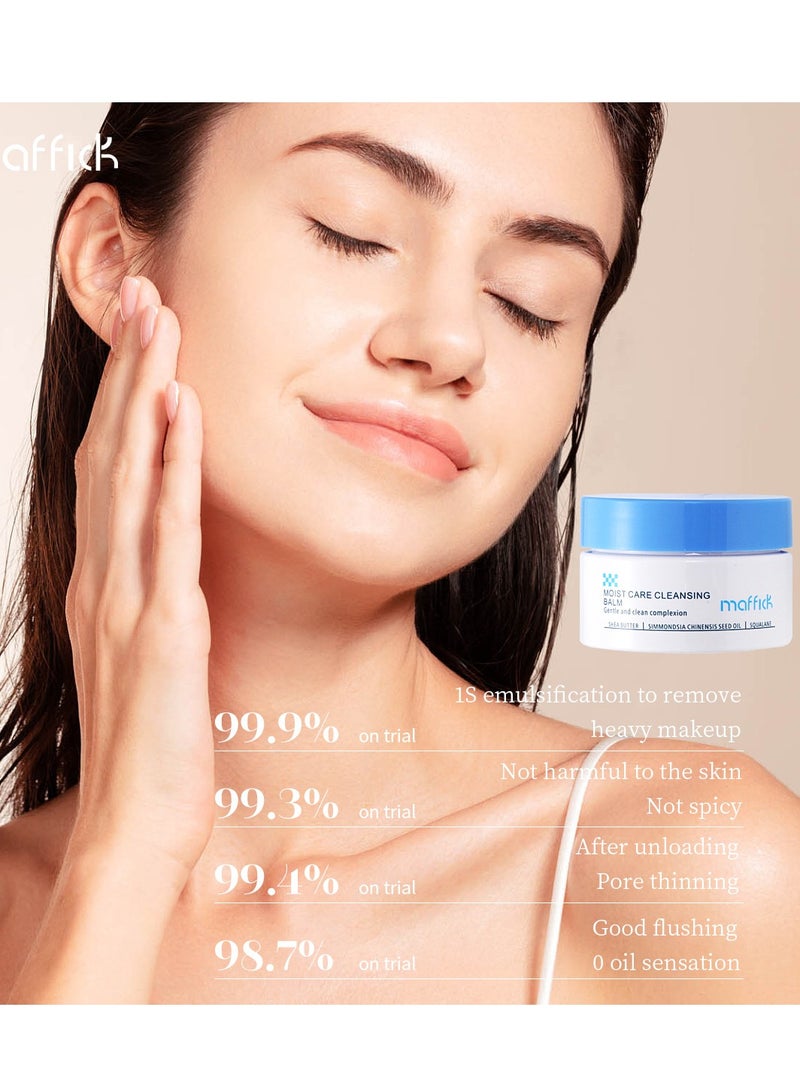 maffick Gentle Makeup Melting Cream - Triple Plant Oil Formula for Effortless and Hydrating Removal - Image 2