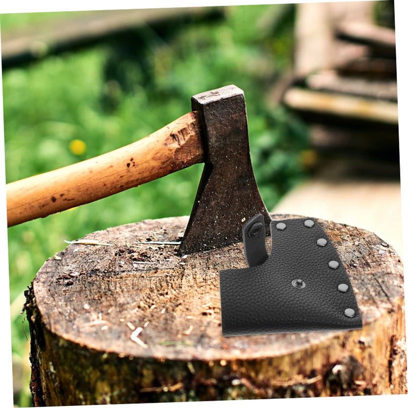 Hatchet Protective Case Safety Cover Outdoor Hiking Axe Black - Image 5