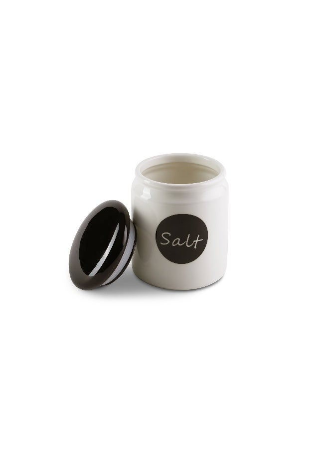 Pan Home Denzi Salt Canister 800Ml - White - Image 1