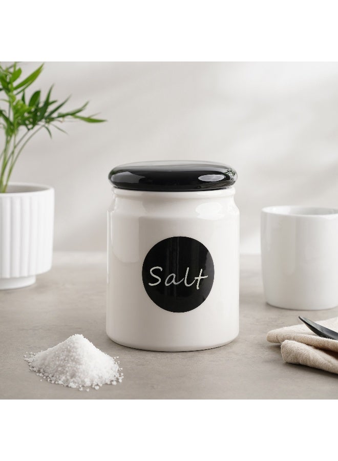Pan Home Denzi Salt Canister 800Ml - White - Image 2